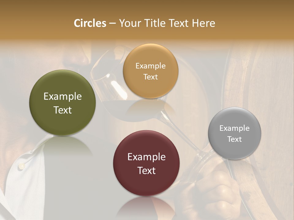 Farm Glass Barrel PowerPoint Template