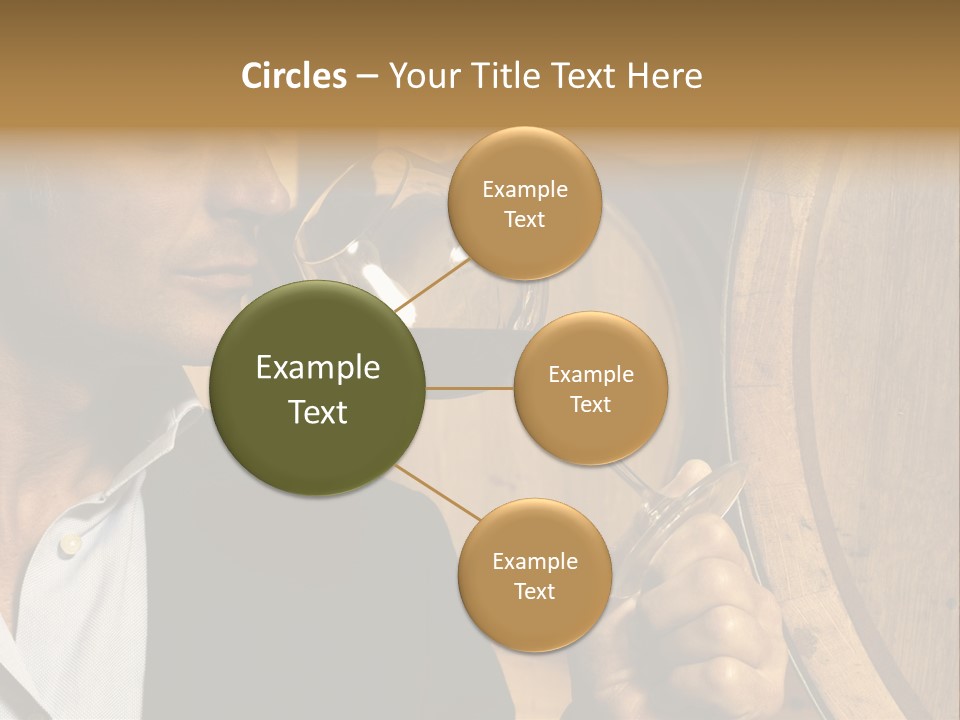 Farm Glass Barrel PowerPoint Template