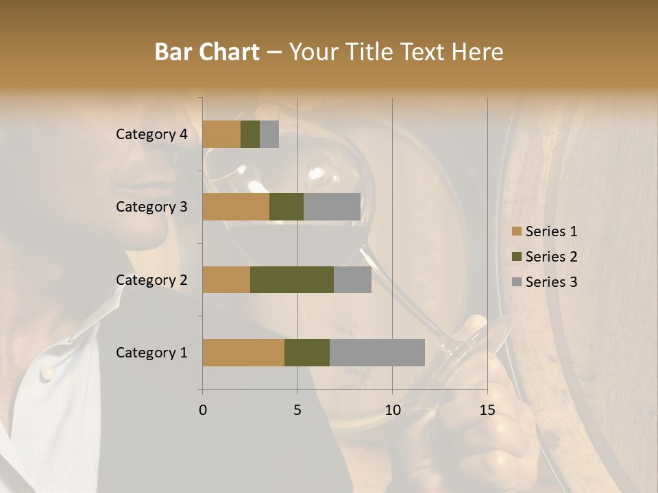 Farm Glass Barrel PowerPoint Template