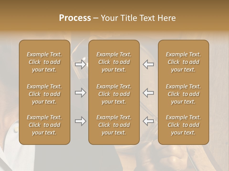 Farm Glass Barrel PowerPoint Template