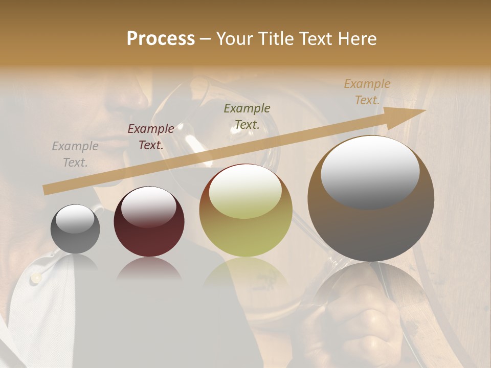 Farm Glass Barrel PowerPoint Template