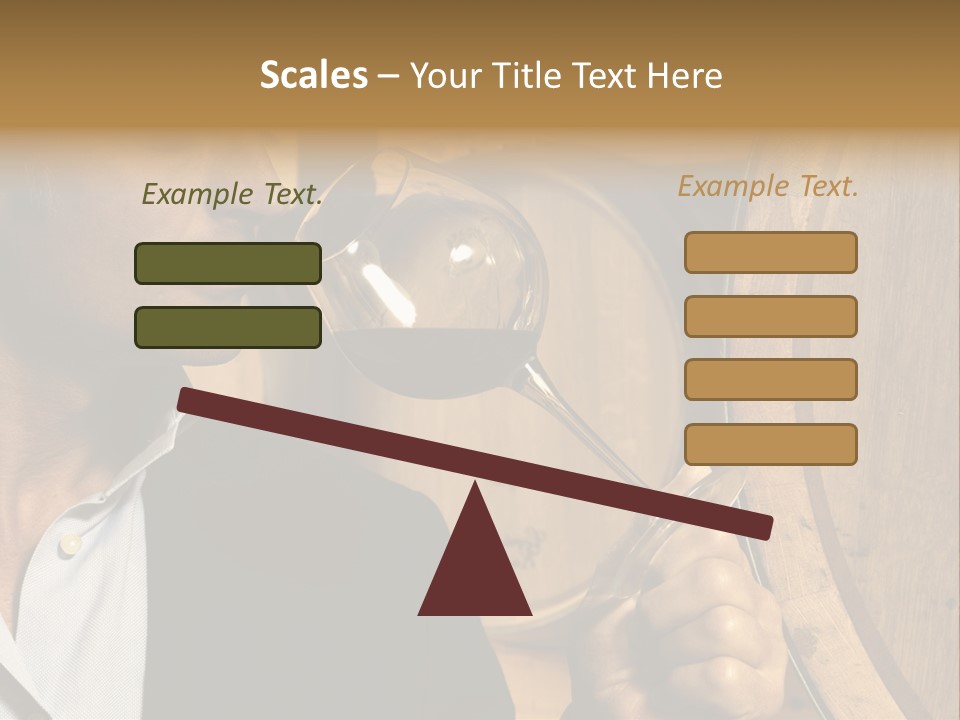 Farm Glass Barrel PowerPoint Template