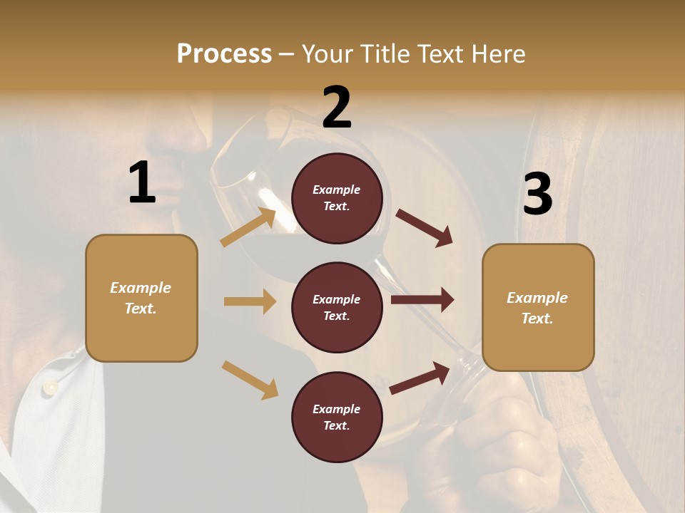 Farm Glass Barrel PowerPoint Template