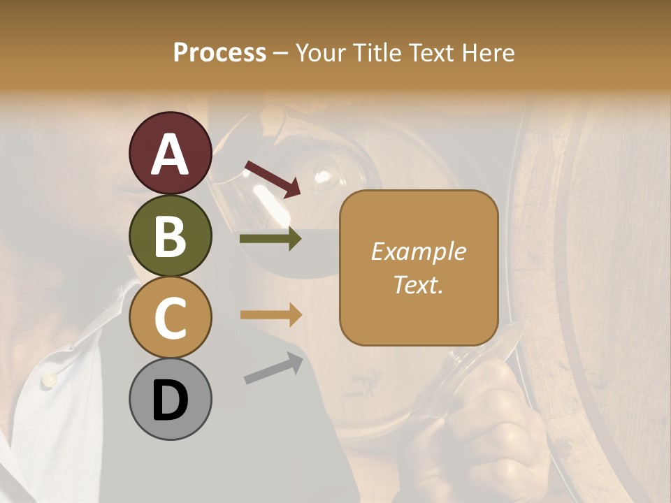 Farm Glass Barrel PowerPoint Template