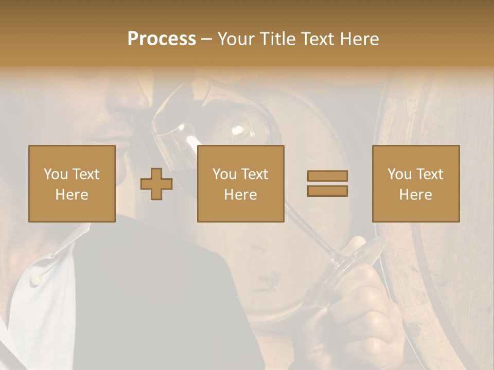 Farm Glass Barrel PowerPoint Template
