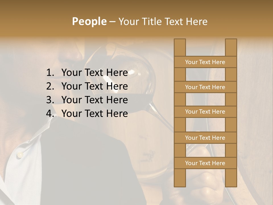 Farm Glass Barrel PowerPoint Template
