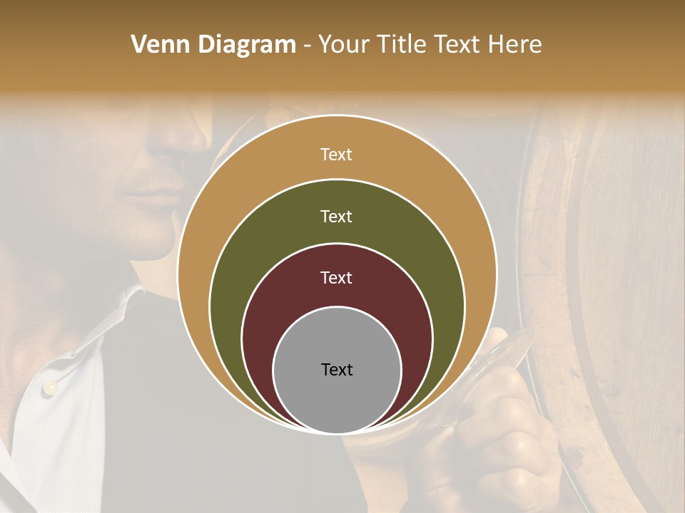 Farm Glass Barrel PowerPoint Template
