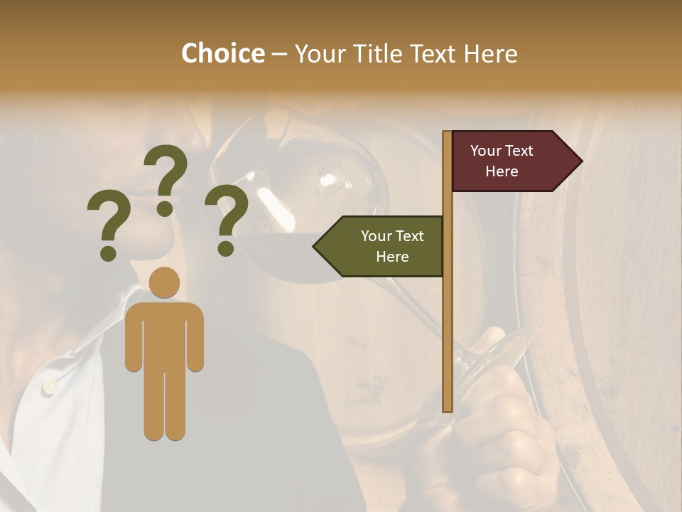 Farm Glass Barrel PowerPoint Template