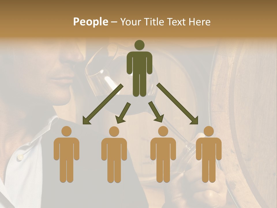 Farm Glass Barrel PowerPoint Template