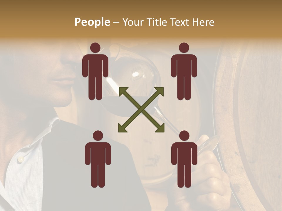 Farm Glass Barrel PowerPoint Template