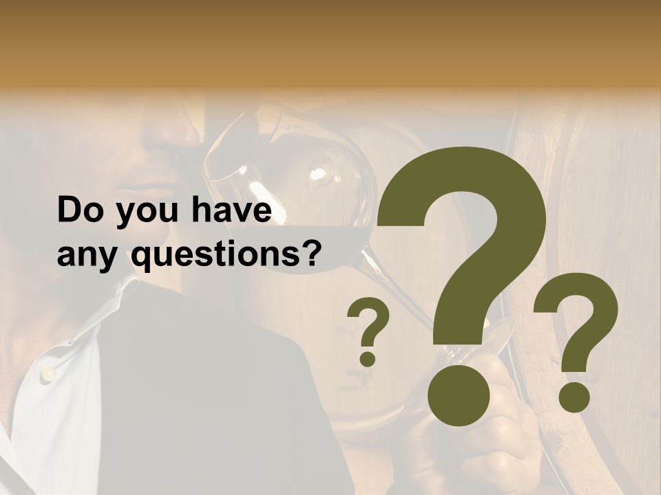 Farm Glass Barrel PowerPoint Template