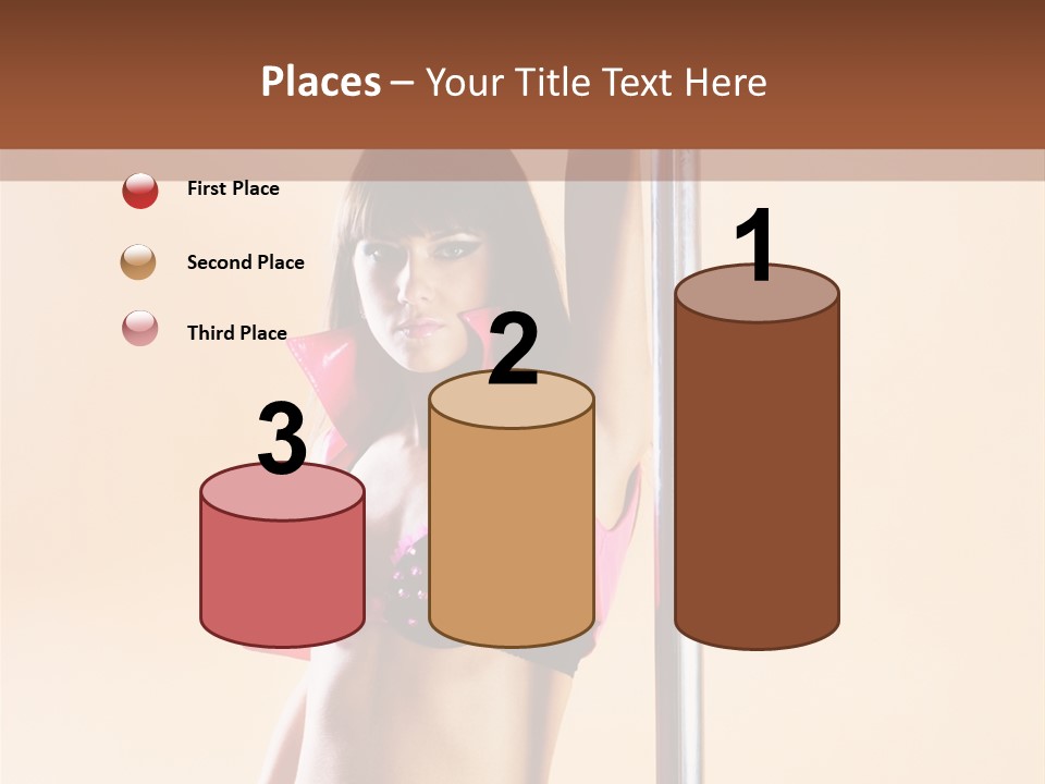 Lingerie Indoors Image PowerPoint Template
