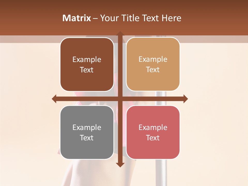 Lingerie Indoors Image PowerPoint Template