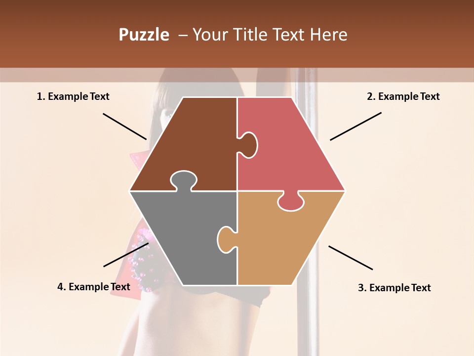 Lingerie Indoors Image PowerPoint Template