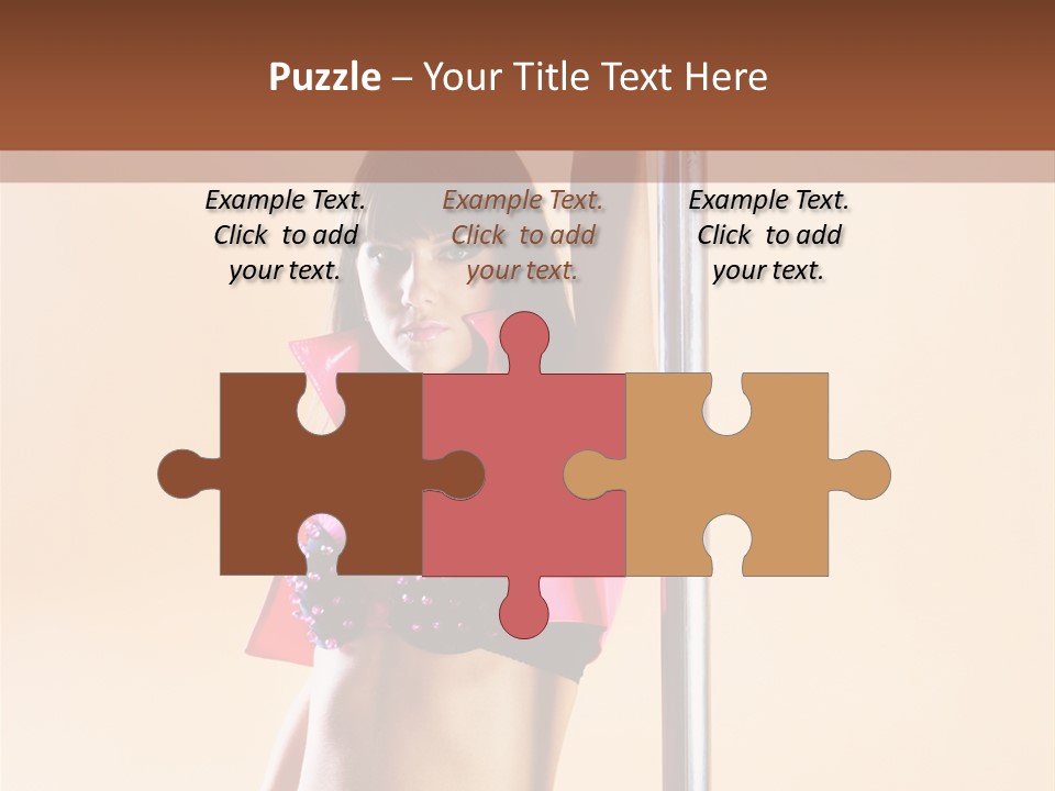 Lingerie Indoors Image PowerPoint Template