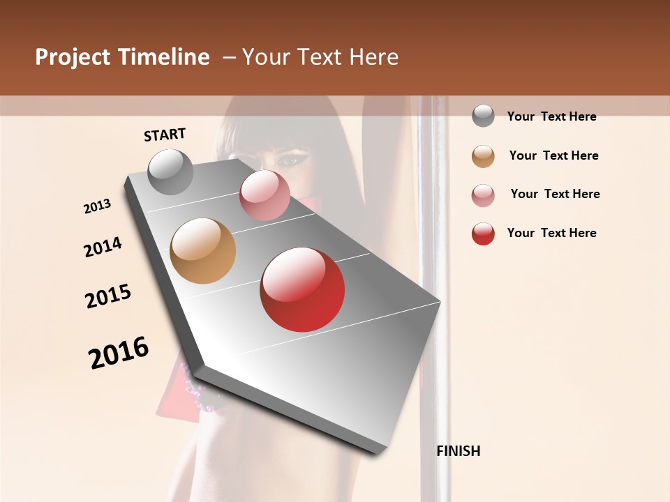Lingerie Indoors Image PowerPoint Template
