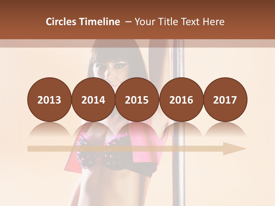 Lingerie Indoors Image PowerPoint Template