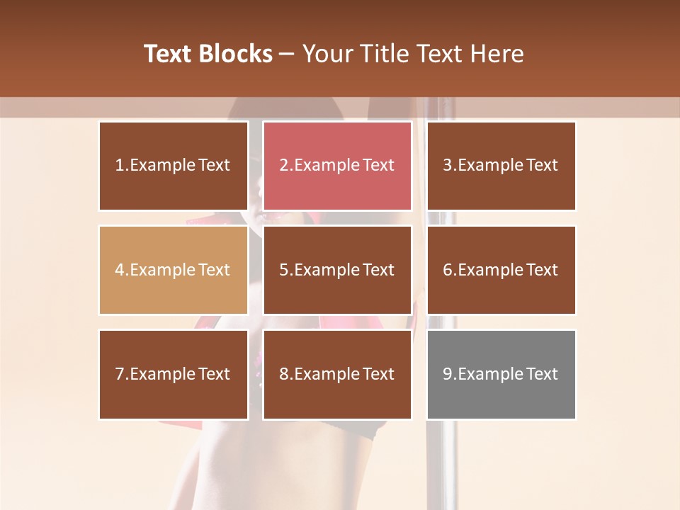 Lingerie Indoors Image PowerPoint Template