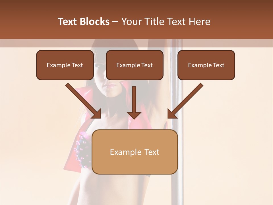 Lingerie Indoors Image PowerPoint Template