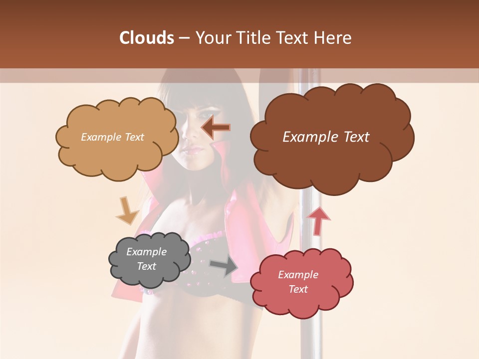 Lingerie Indoors Image PowerPoint Template