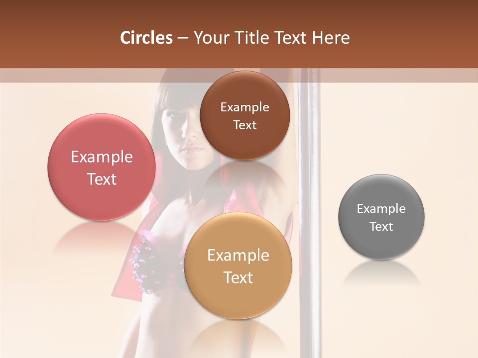 Lingerie Indoors Image PowerPoint Template