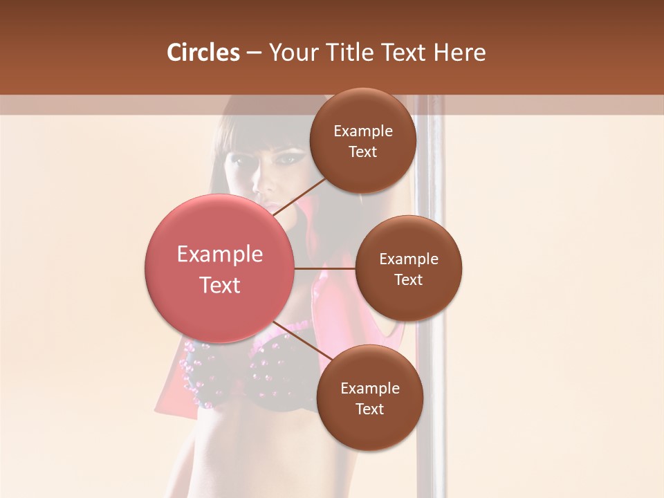 Lingerie Indoors Image PowerPoint Template