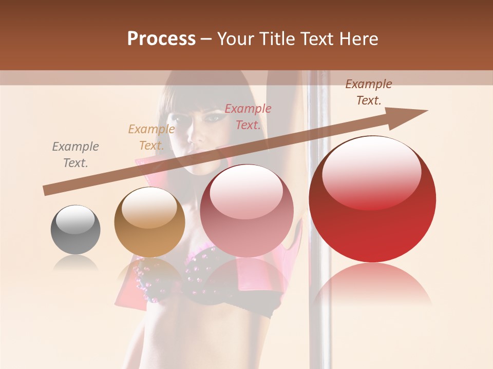 Lingerie Indoors Image PowerPoint Template