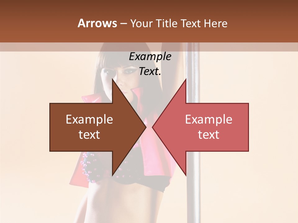 Lingerie Indoors Image PowerPoint Template