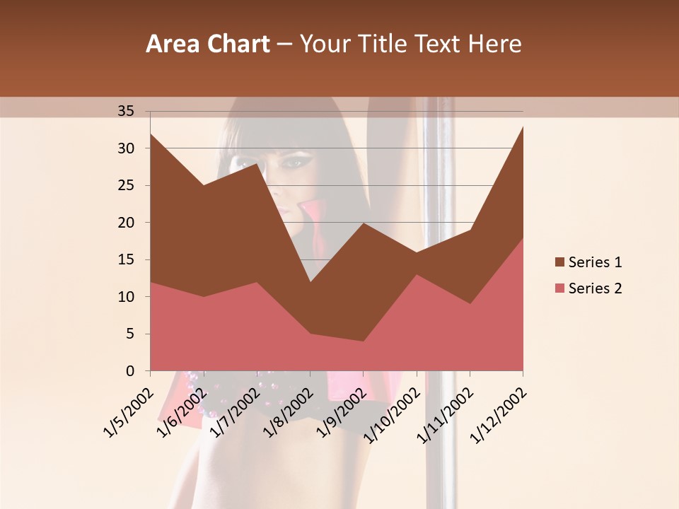 Lingerie Indoors Image PowerPoint Template