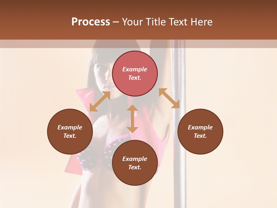 Lingerie Indoors Image PowerPoint Template