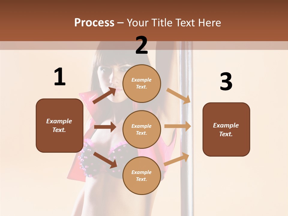 Lingerie Indoors Image PowerPoint Template