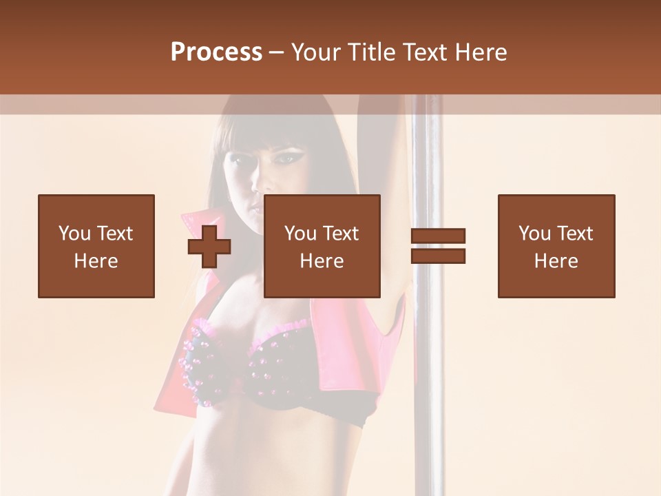 Lingerie Indoors Image PowerPoint Template