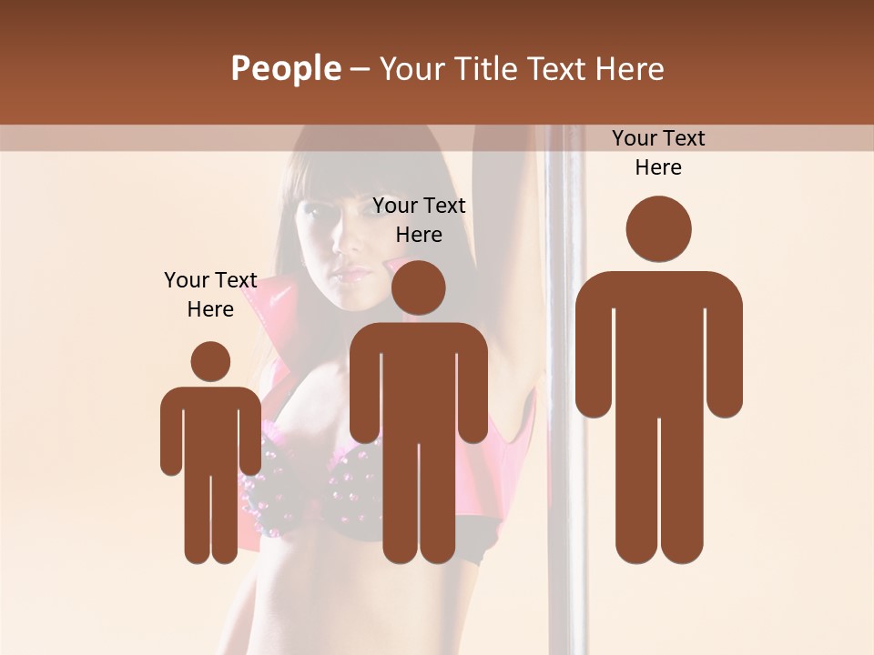 Lingerie Indoors Image PowerPoint Template