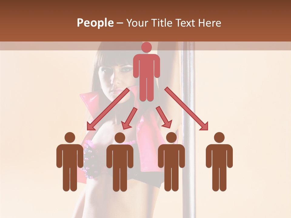 Lingerie Indoors Image PowerPoint Template