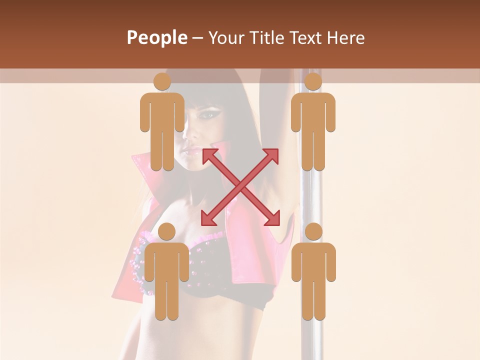 Lingerie Indoors Image PowerPoint Template