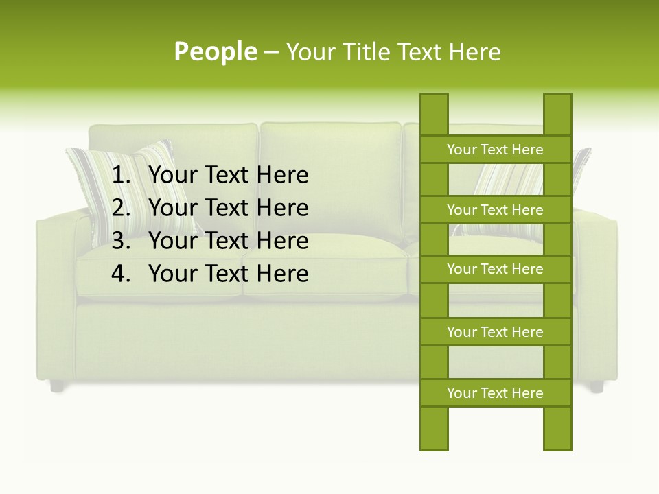 Group Happy Character PowerPoint Template
