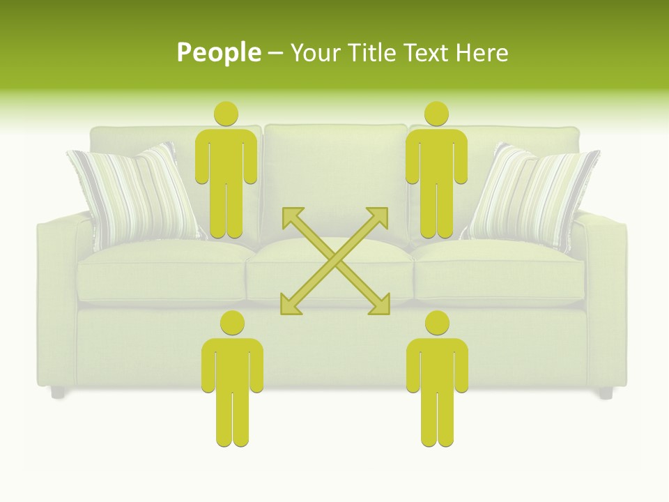 Group Happy Character PowerPoint Template