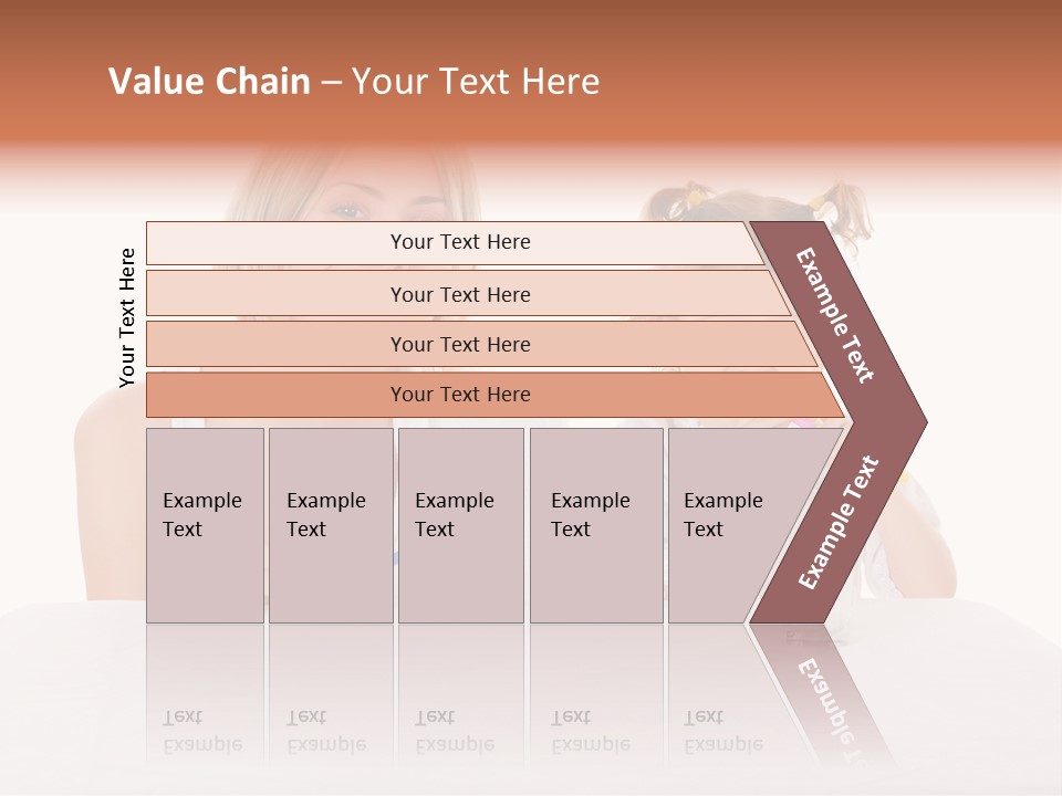 Clean Kid Stand PowerPoint Template