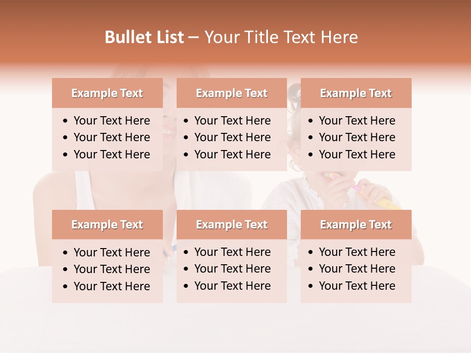 Clean Kid Stand PowerPoint Template