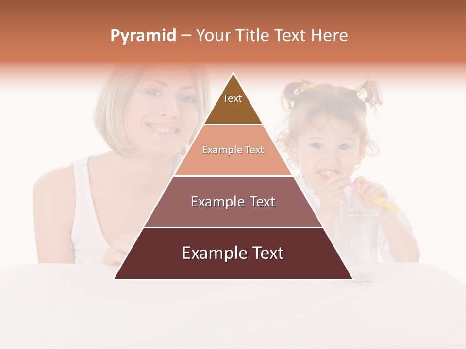 Clean Kid Stand PowerPoint Template