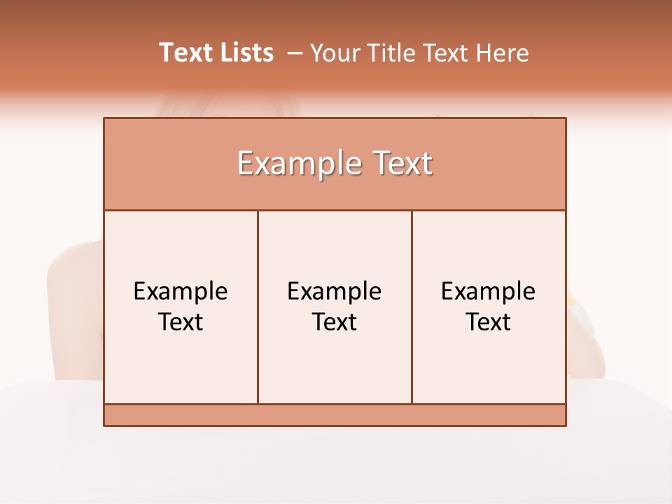 Clean Kid Stand PowerPoint Template