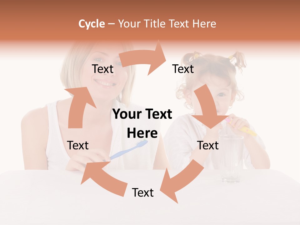 Clean Kid Stand PowerPoint Template