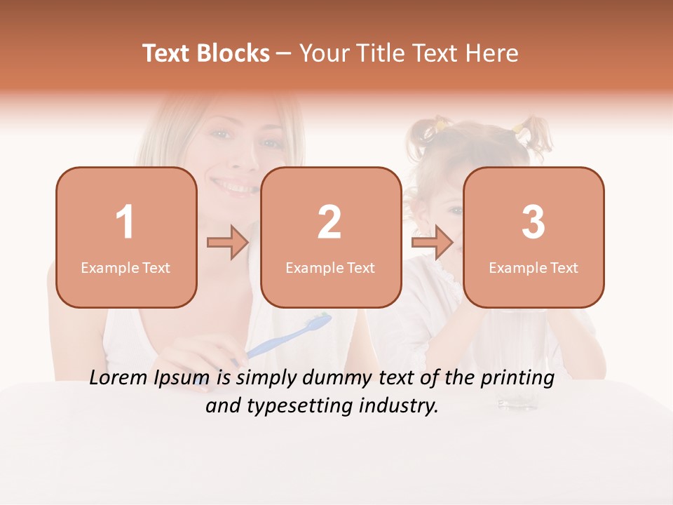 Clean Kid Stand PowerPoint Template