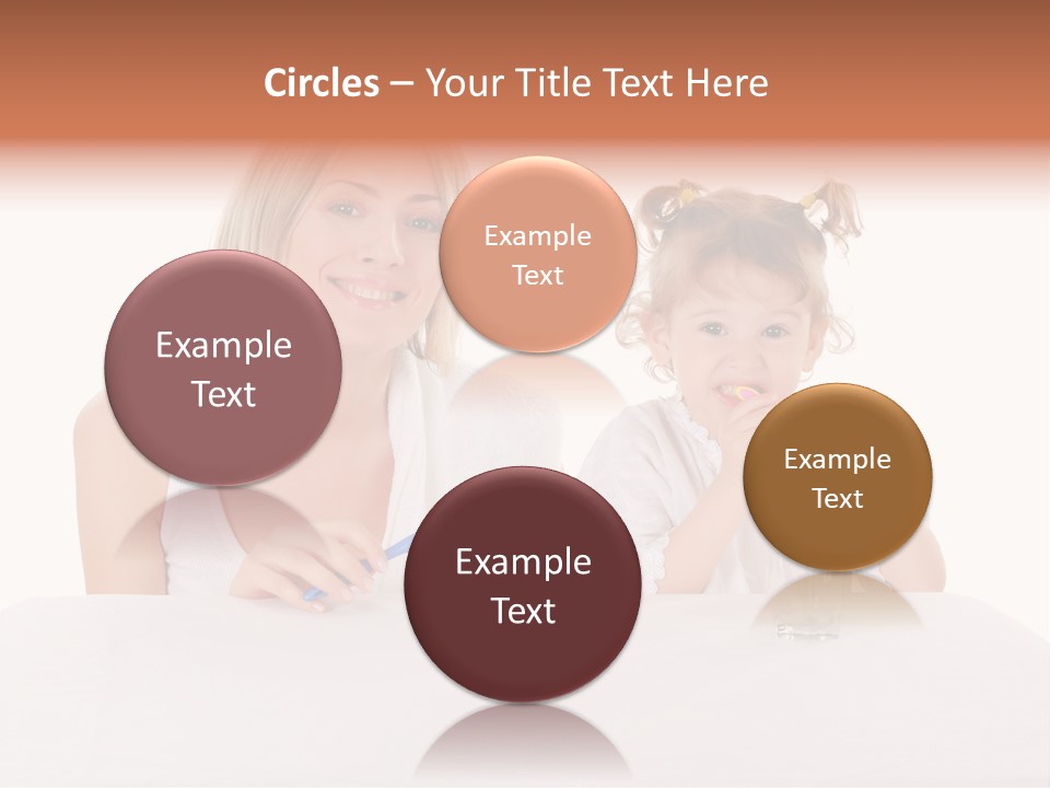 Clean Kid Stand PowerPoint Template