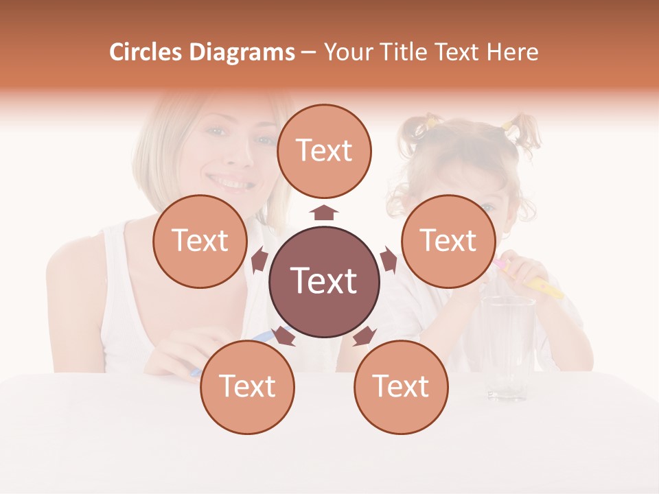 Clean Kid Stand PowerPoint Template