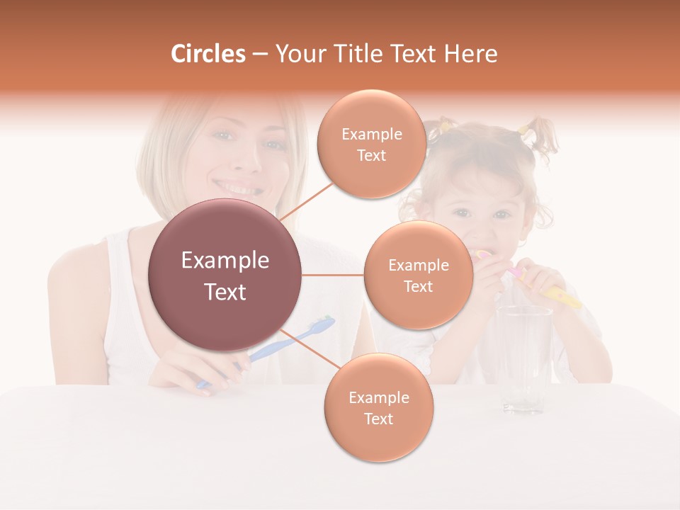 Clean Kid Stand PowerPoint Template