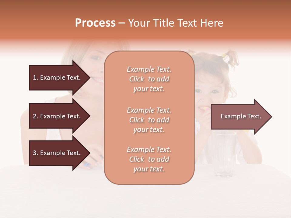 Clean Kid Stand PowerPoint Template