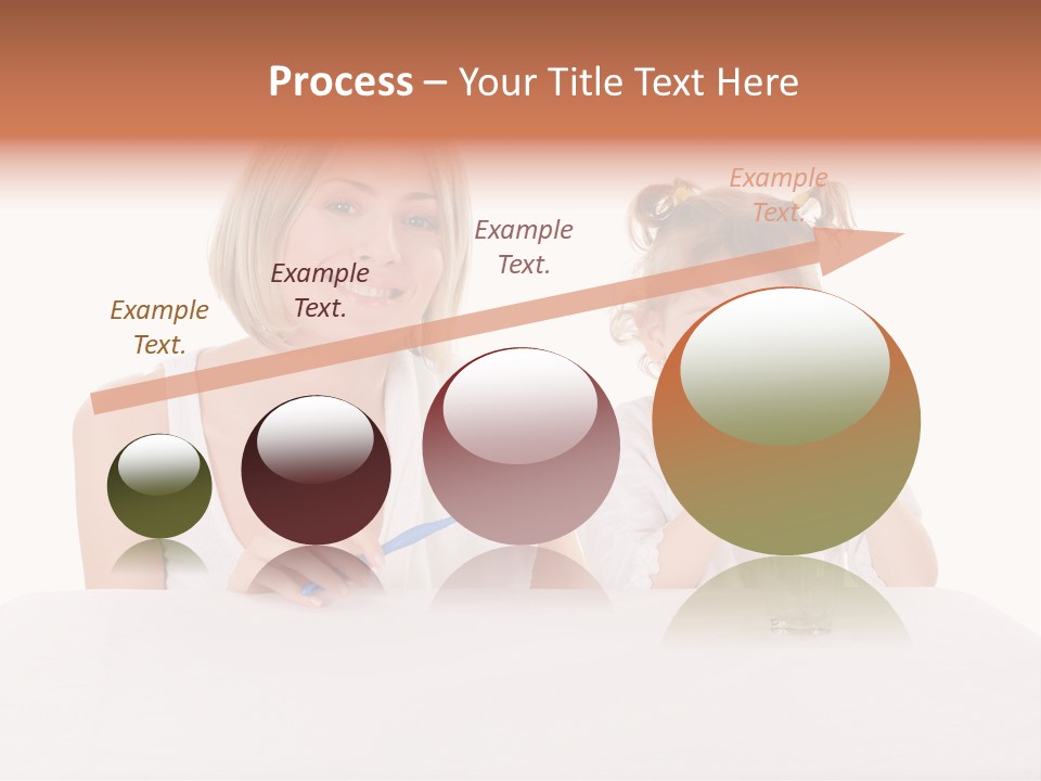 Clean Kid Stand PowerPoint Template