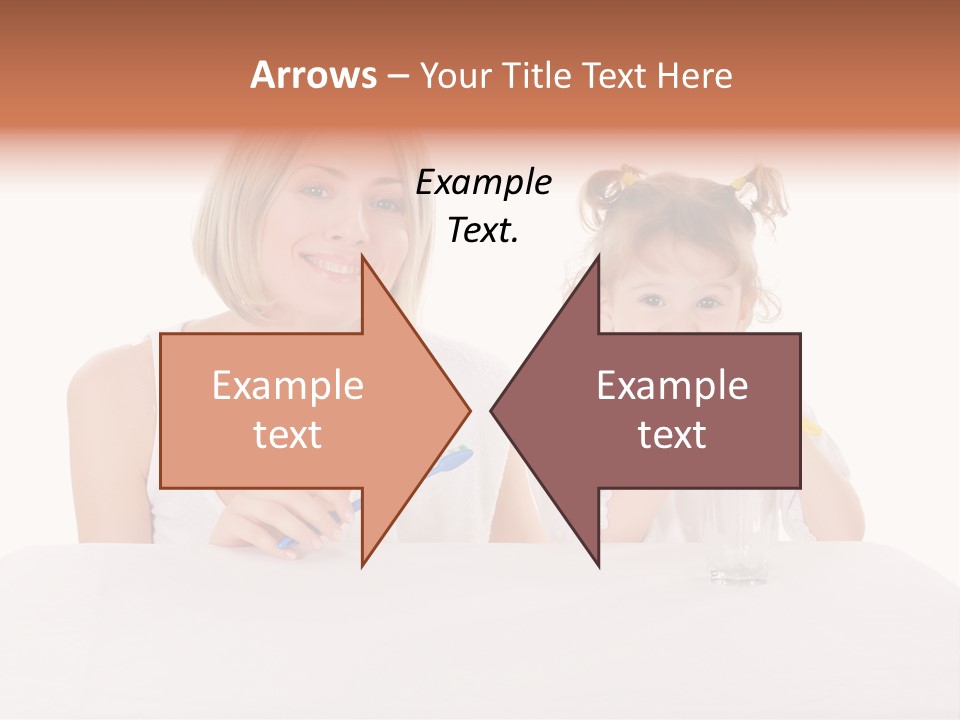 Clean Kid Stand PowerPoint Template