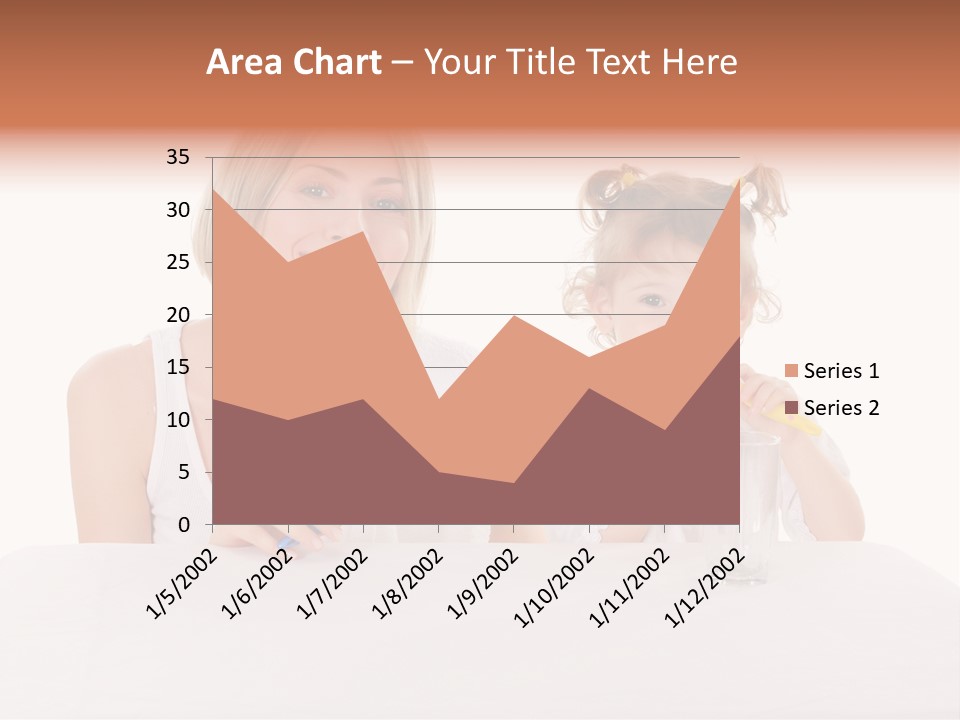 Clean Kid Stand PowerPoint Template